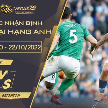 Soi kèo Man City vs Brighton ngày 22/10 lúc 21h00