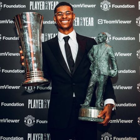 Rashford giành được 2 danh hiệu cao quý nhất của Man Utd