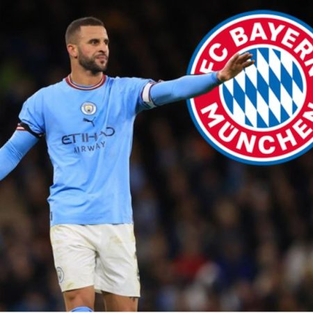 Kyle Walker trên con đường gia nhập Bayern Munich