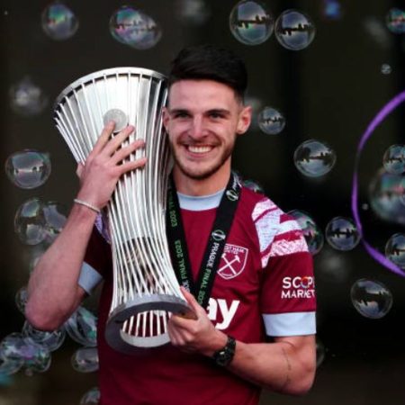 Với giá 100 triệu bảng, Arsenal sắp giành Declan Rice